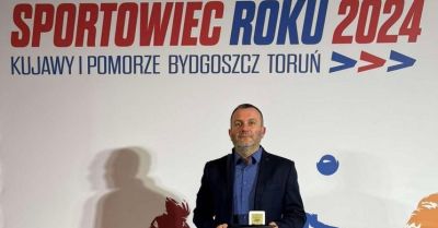 Grudziądzki policjant trenerem sportowym roku 2024!