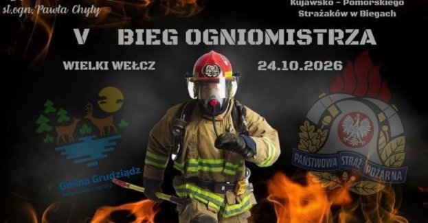 Gmina Grudziądz i Gminny Ośrodek Kultury i Sportu w Małym Rudniku zapraszają na 5. Bieg Ogniomistrza. Zawody odbędą się 24 października 2026 r. w Wielkim Wełczu.